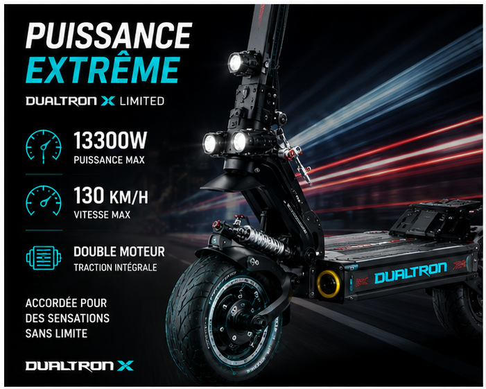 Trottinette électrique puissante Dualtron